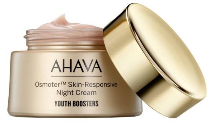 Ahava Osmoter Skin - Responsive Crema para los ojos Anti-ojeras Nocturna 15 ml